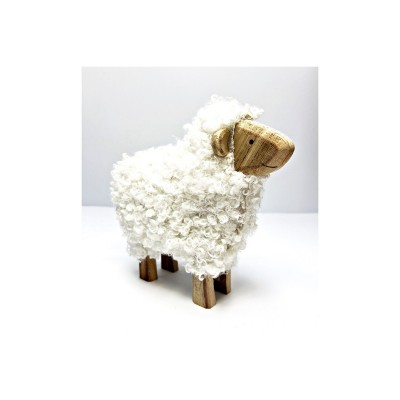 Owieczka drewniana mała